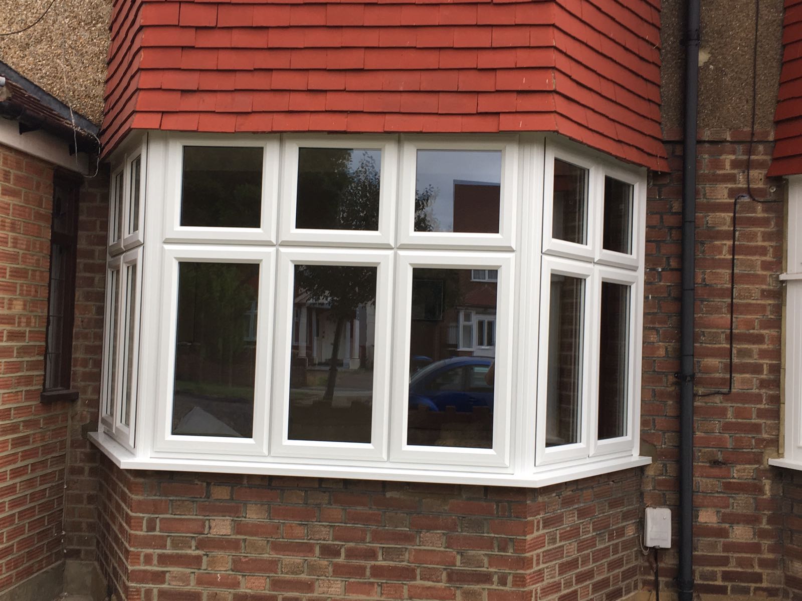 PVC casement windows dummy sash finish fitted in Enfield Today