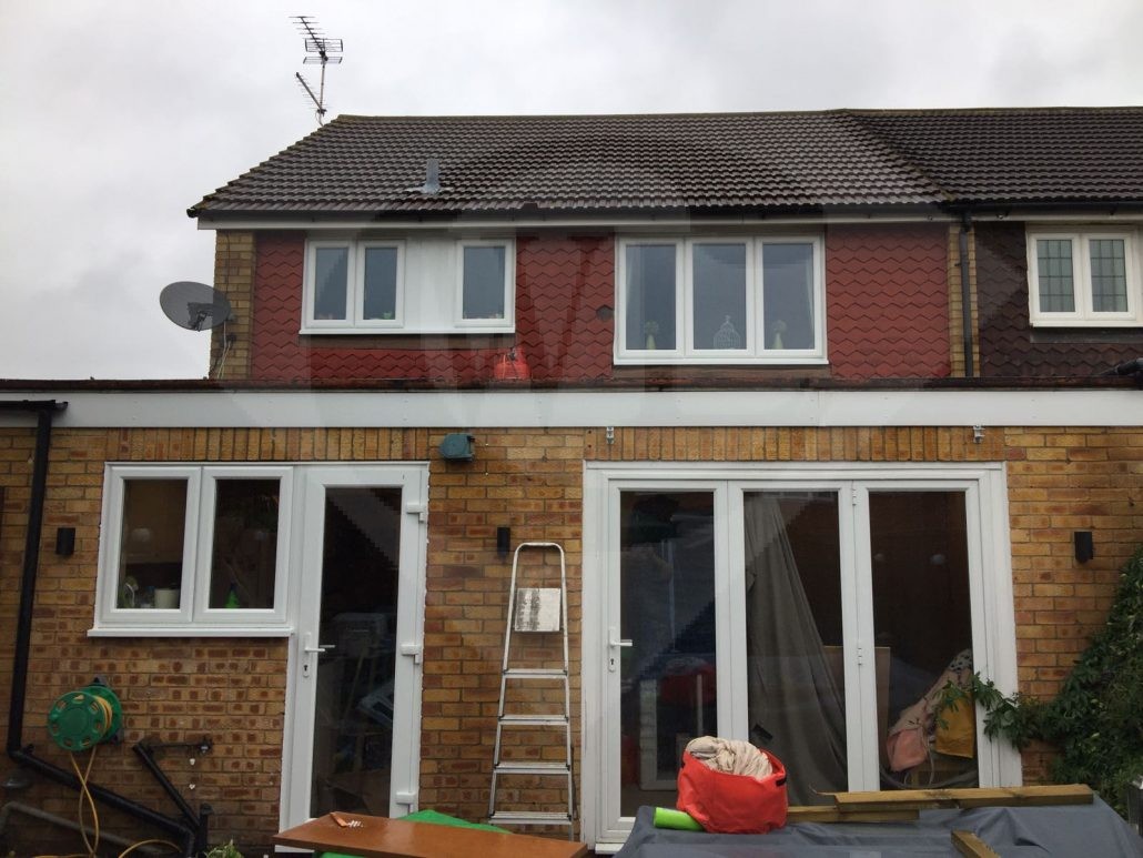 Pvc Casement Windows Georgian Bar Fitted In Cheshunt