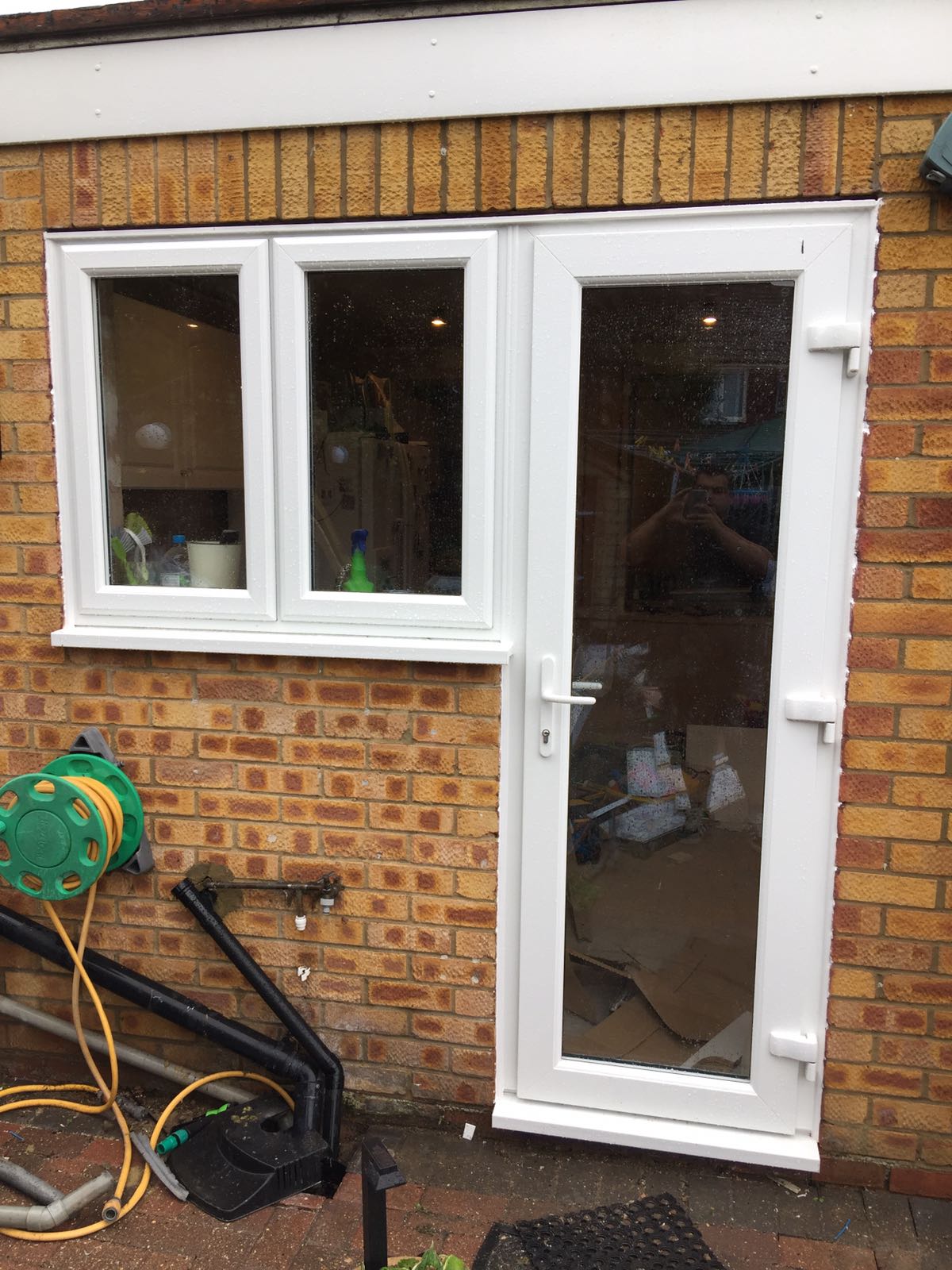 Pvc Casement Windows Georgian Bar Fitted In Cheshunt